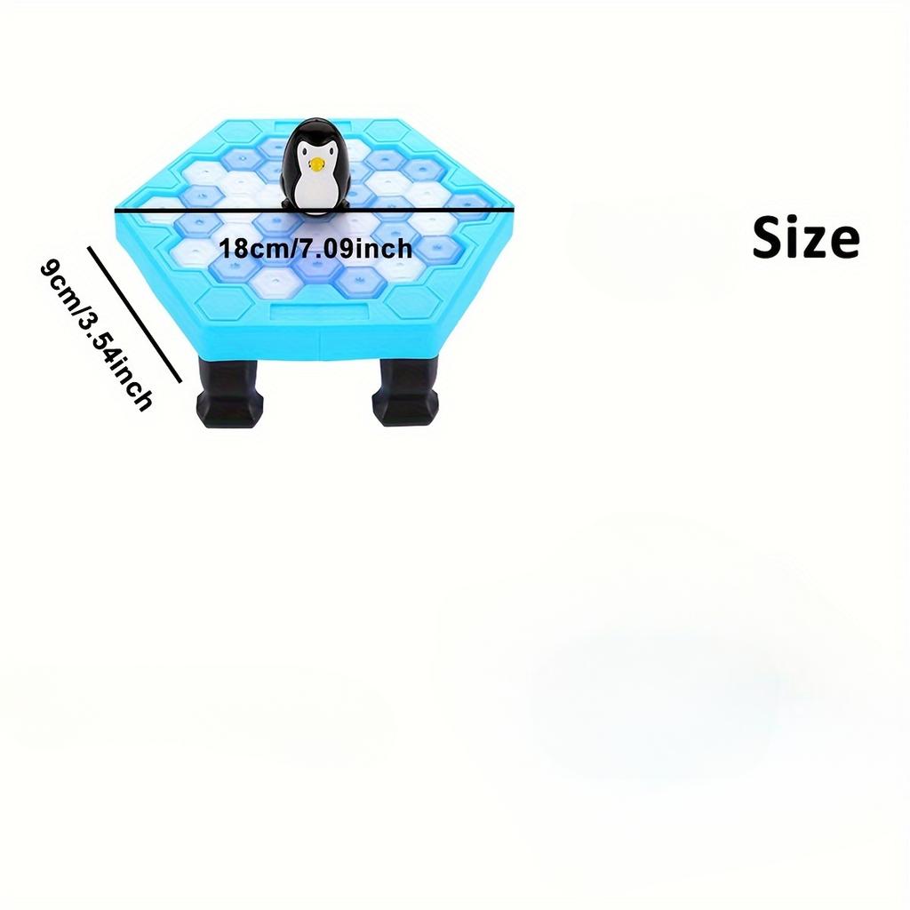 Спасите пингвина, сломайте лед, пингвины ловушка на льду игрушка ледокол, Спасите пингвина на льду игра, пингвин сломайте лед детские головоломки настольные игры с кубиками льда