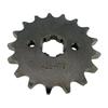 428 16T 17T Motorcycle Front Sprocket for C90 CE90 CBZ125 EZ90 CB175 XLR250 CD175 STR125 (17T)