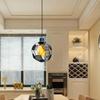 Contemporary Wire Pendant Light Fixture In Soccer for Home Decor