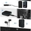 Адаптер приемника аудиопередатчика Bluetooth 2 в 1 с кабелем Aux 3,5 мм и RCA, портативный беспроводной портативный компьютер с низкой задержкой для автомобильного ТВ, стереосистема HiFi
