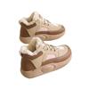 Shoes Female High Top Women's Vulcanize Shoes Warm Women Sneakers Mixed Colors Round Toe Lace Up Platform Ladies Casual Shoes