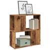 VidaXL Bookcase Old Wood 60x24x63 Cm Engineered Wood, Bookshelf, Room Divider, Bookcase, Shelves 856728