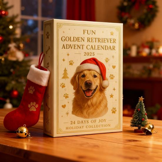Собачий адвент-календарь 2025 24 дня Милые собачьи украшения Лабрадор Немецкий