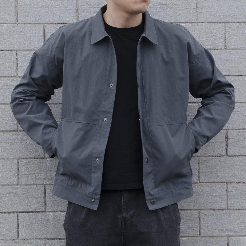 Новое весенне-осеннее повседневное пальто, мужская ретро-красивая спортивная куртка, тренч