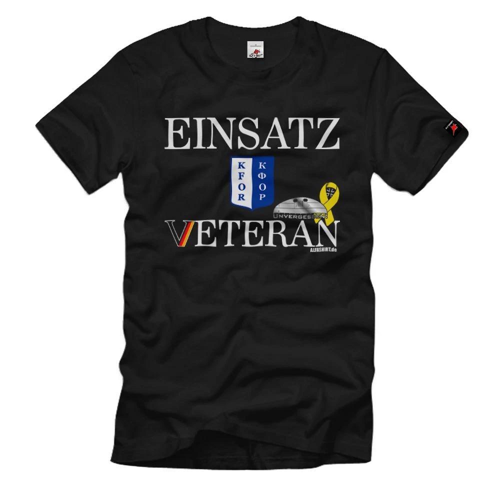 KFOR Mission Veteran Bundeswehr BW Kosovo Return Veteran T-Shirt #39821
