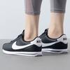 Nike Cortez Искусственная кожа Нескользящие Низкие Детские Lifestyle Кроссовки Черный Белый DM0950-001