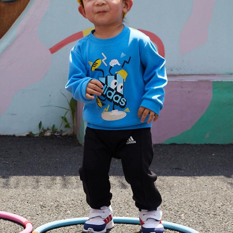 Adidas Kids Matching Sets Blue Children Aged 3 7 Years Old HS1019