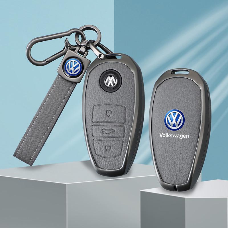 Чехол для ключей автомобиля Volkswagen H-Model цвета Слоновая кость