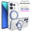 Магнитный чехол Magsafe с покрытием из ТПУ для беспроводной зарядки для Xiaomi Redmi Note13 4G Note 13 Pro Plus 5G, держатель-подставка, кольцевой чехол