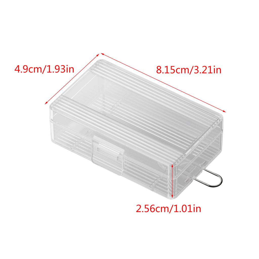 Convenient Battery Storage Case for 21700 Batteries Secure &Organize Batteries with This Plastic Storage Case Box