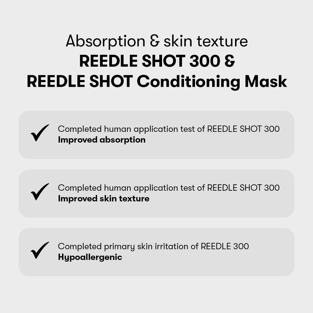 VT COSMETICS Маска Reedle Shot 300 2-ступенчатая 1,5 г+25 г