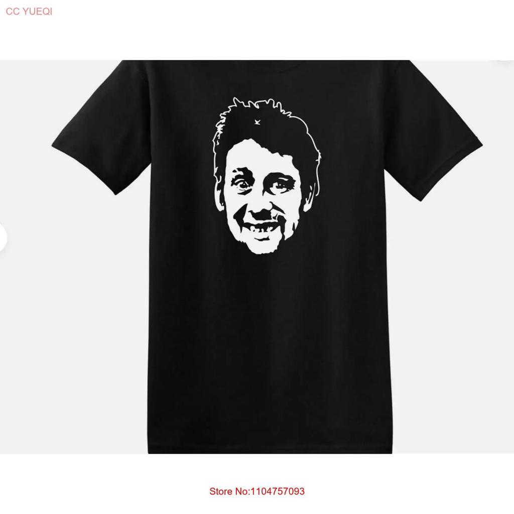 Shane Macgowan Pogues Face Hot New Black T Shirt S 5xl Vintage Homme Top For Everyday Wear Designer Clothes Comfortable
