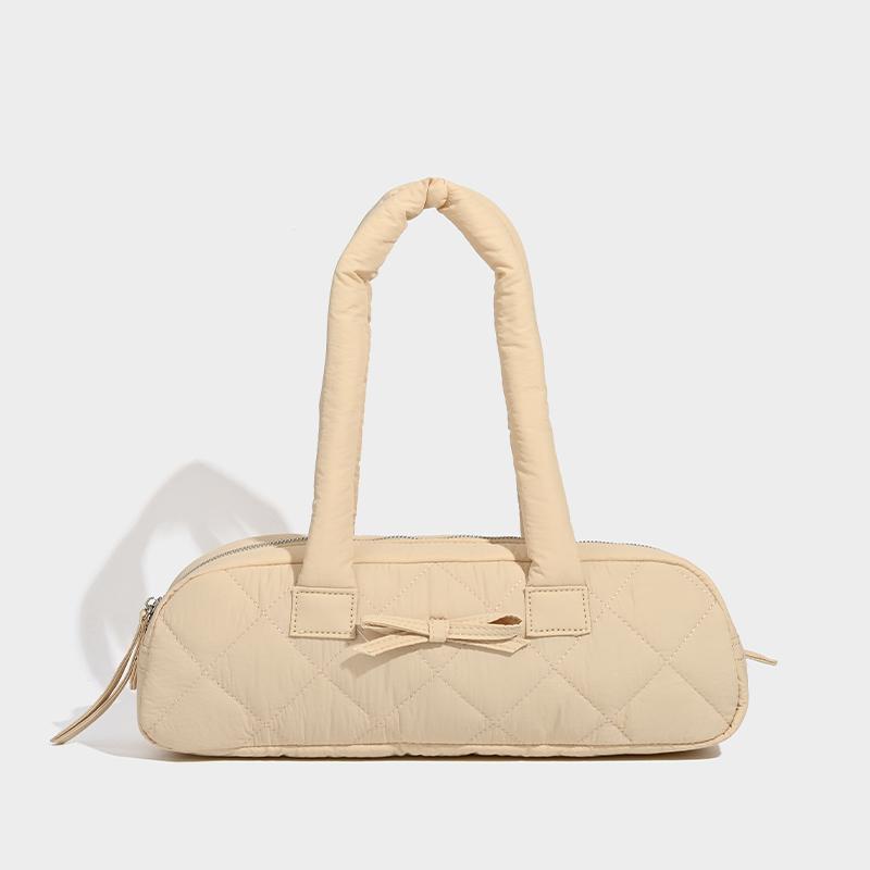 Женская стеганая сумка-тоут большой вместимости, зимняя теплая, легкая, с пуховой подкладкой из хлопка, клетчатая, сумки через плечо, подмышечные сумки, объемная сумка