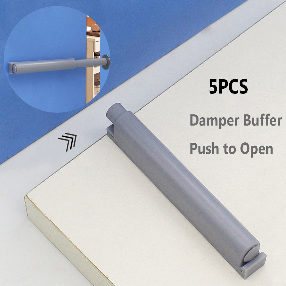 Furniture Hardware Cupboard Magnetic Drawer Damper Buffer Push To Open Door Stop Cabinet Catches