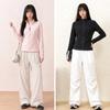 Женский приталенный флисовый кардиган с воротником-стойкой SPAO