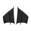Pair Race Motorcycle Side Fairing Winglet Splitter Black For Honda Yamaha Suzuki