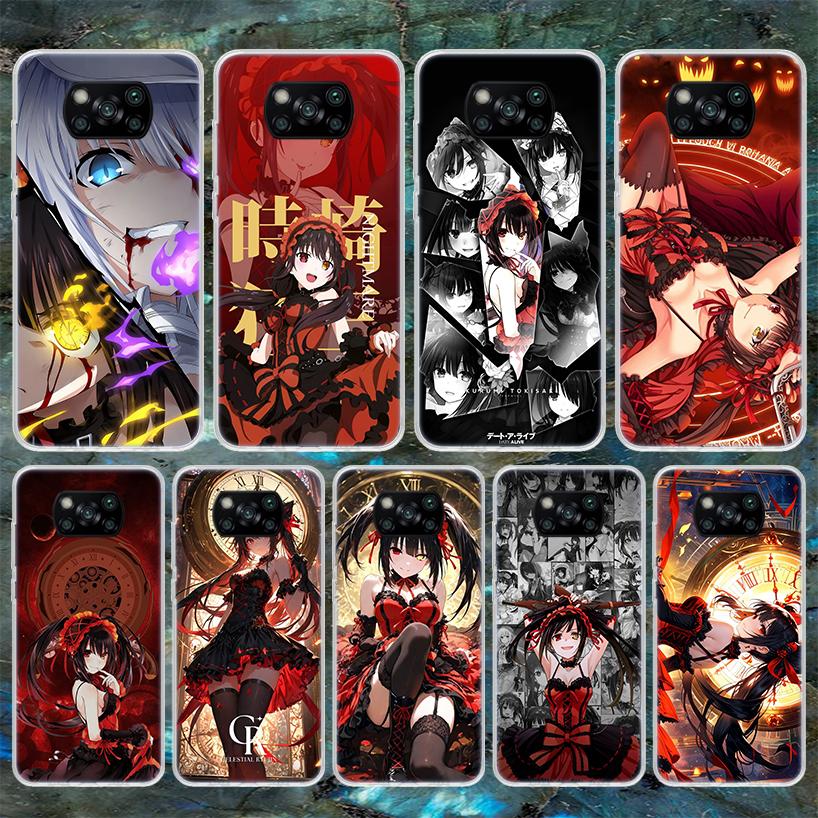 Date A Live Токисаки Куруми Мягкий чехол для телефона для Xiaomi Poco X3 X5 X6 X7 Pro X4 NFC F7 Ultra F6 F5 M6 M5S M4 M3 F4 Gt F3 Fundas C