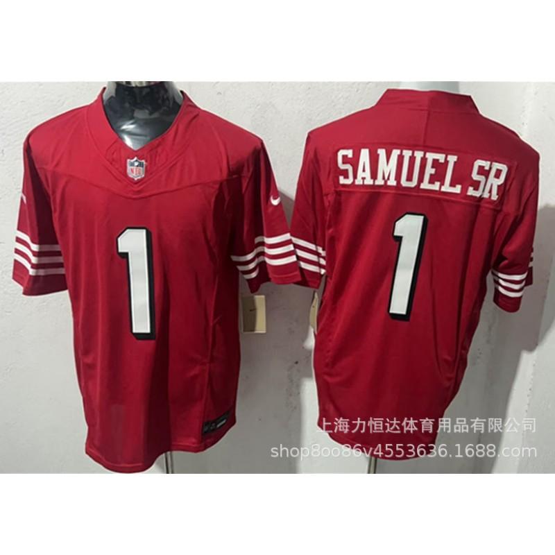 49ers Football Jersey 13 Purdy 97 Bosa Team Sports Uniform Men Women