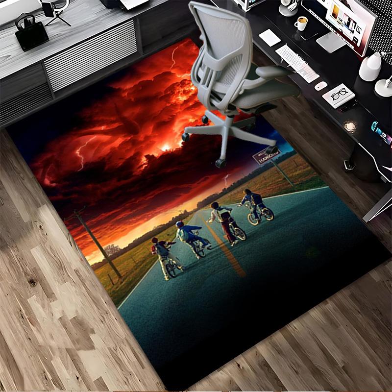Apocalypse Road Living Room Nonslip Area Rug Soft Carpet For Bedroom Game Playroom Sofa Office Home Decor Doormat Christmas Gift C922493