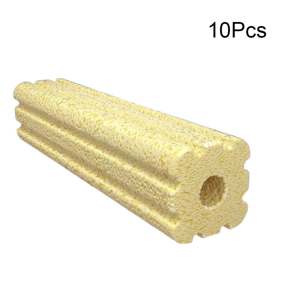 10 шт./лот Новый кварцевый аквариумный фильтр Нано Высокой плотности 8 слотов Аквариумные фильтрующие среды Биохимический фильтр для аквариума пруда