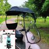 Солнцезащитный и дождезащитный навес для электромобилей, велосипедов и мотоциклов