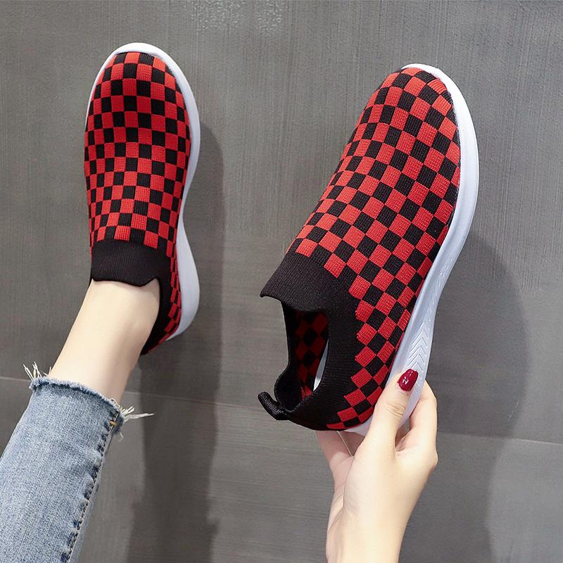 Модные женские вулканизированные туфли, высококачественные женские кроссовки, туфли на плоской подошве, женские мокасины, большие размеры 42 43, прогулочная обувь