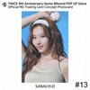 Twice 9th Anniversary Home9Round Pop Up Store MD Коллекционная карточка Фотокарточка