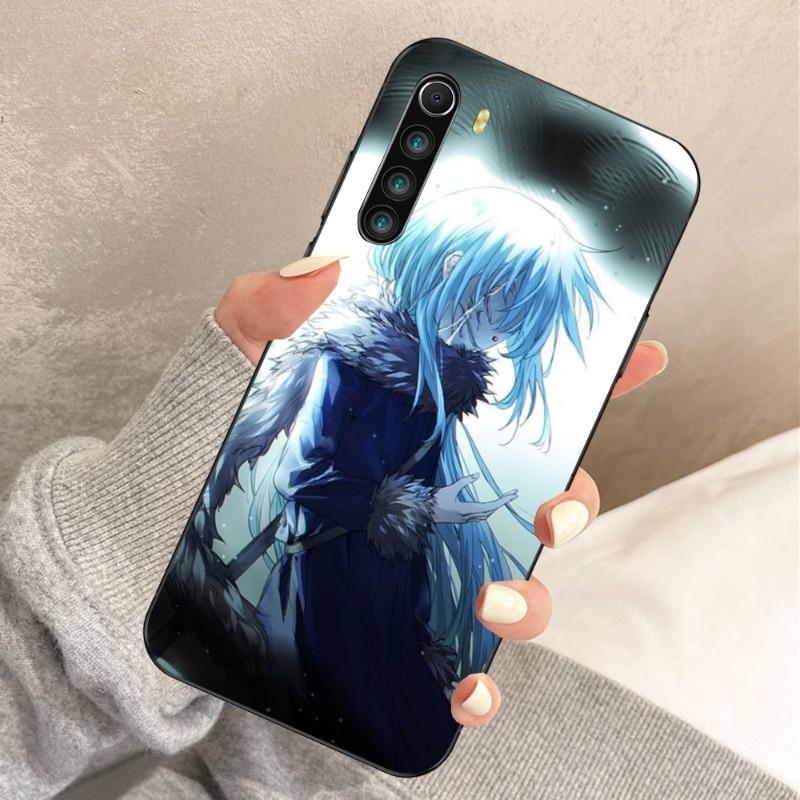 Чехол для телефона Rimuru Anime для Xiaomi Redmi Note 11 10 9T 8 7 Pro Redmi 10 9 9A 9C 8 7 6, мягкий черный чехол для телефона
