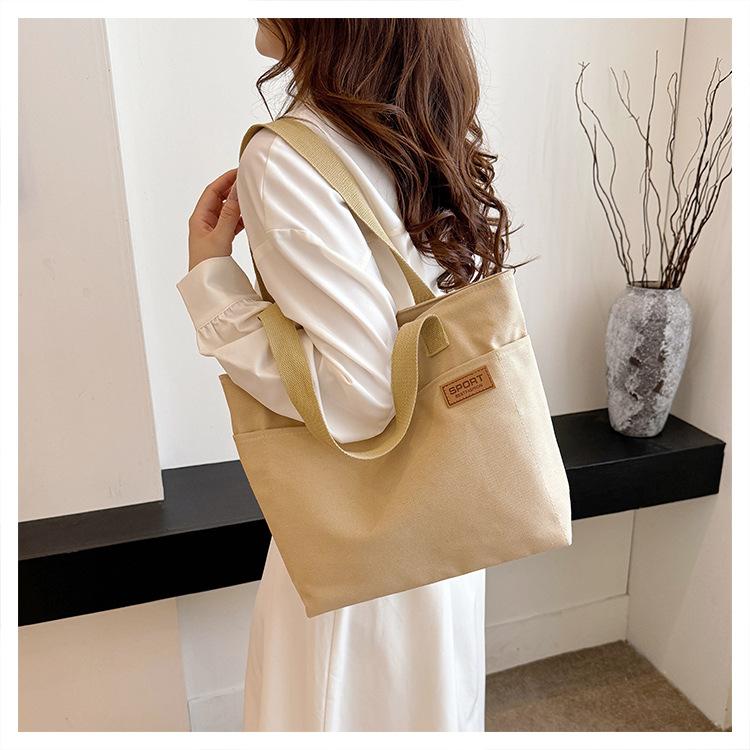 Женская сумка, холщовая сумка, рабочая сумка, высококлассная сумка-тоут для компьютера, холщовая сумка, портативная сумка через плечо.