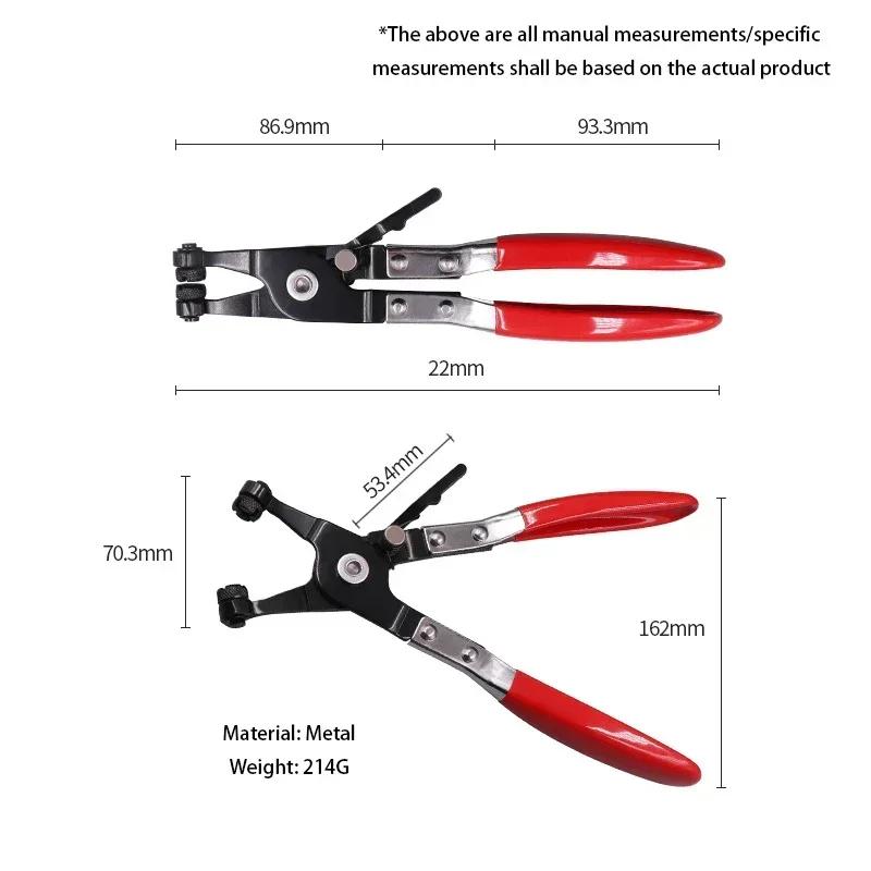 1/9pcs Auto Pliers Removal Tools for Water Pipe Hose Flat Band Ring Tube Clamps Repair Kit Motorcycle Truck Trailer