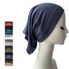 7pcs Packing Bigger Size Fashion Women Inner Hijab Tube Muslim Cap Bonnet Plain Islamic Underscarf Soft Jersey Undercaps