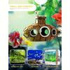 1pc Submarine Aquarium Decoration with Two Float Balls Resinous Fish Tank Accessories