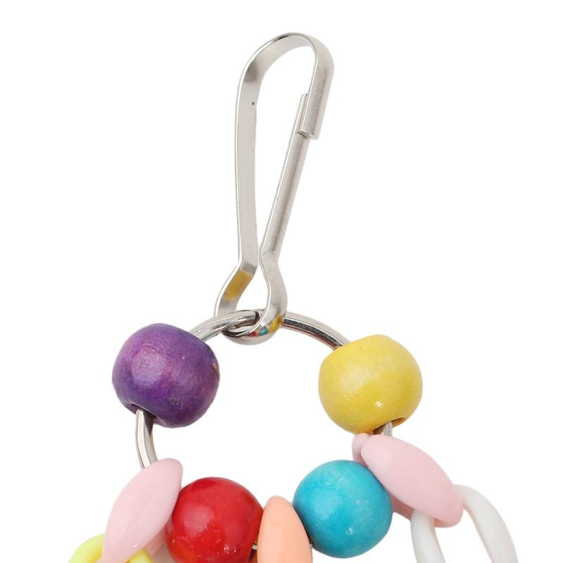Pet Bird Bell String подвесной мост цепи игрушки для попугаев висит белка попугай клетка игрушки