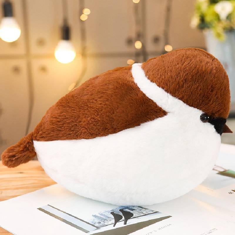 Плюшевое гнездо птицы игрушка животное мягкая кукла мультяшные украшения милые подарки детям