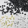 100/1000 Buc Farmece Punk Metalice cu Nituri pentru Unghii 1.5/2/3Mm Con Studs Negru Argintiu Auriu Bijuterii pentru Unghii Decorare Meșteșuguri DIY Manichiură