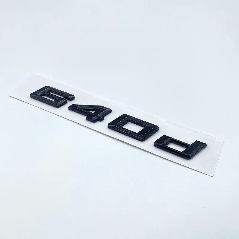 New Numbers Letters 620d 625d 628d 630d 635d 640d 645d 650d ABS Emblem for BMW 6 Series Car Trunk E63 E64 F06 F12 Logo Sticker