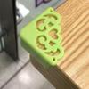 4Pcs/lot Hollow Out Flower Pattern Soft Safe Corner Protector Table Desk Corner Guard  Safety Edge Guards