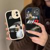 Чехол для телефона Anime Initial D AE86 Tail Light из твердой кожи для iPhone 14 13 12 Mini 11 14 Pro Max Xs X Xr 7 8 Plus 6 6s