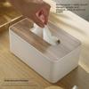 Japanese Style Wooden Tissue Box: Multifunctional Desktop Storage Solution