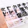 For Mini Switch Compatible Tactile Push Buttons 240 pcs 24 Value Types for Integration in Audio Equipment and Office Machinery