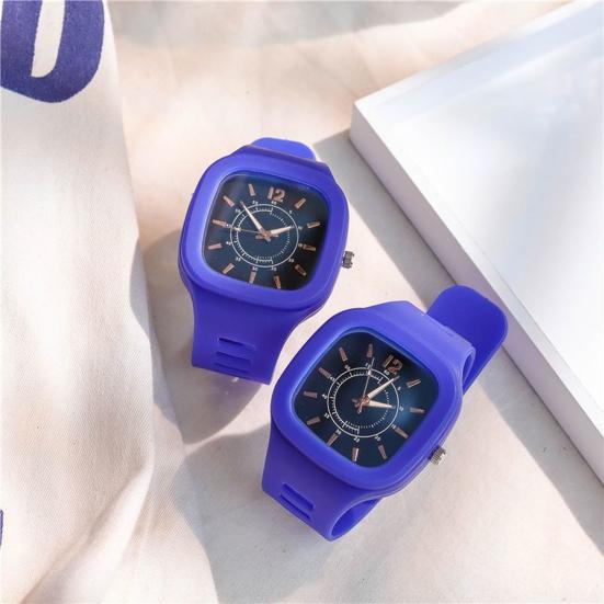 Женские часы в японском стиле, регулируемый пластиковый ремешок, кварцевый механизм с квадратным циферблатом, студенческие аналоговые часы, наручные часы для путешествий на каждый день