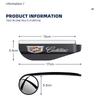 2in1 Car Rearview Mirror Rain Eyebrow Reversing Small Round Mirror for Cadillac Seville XT4 CT4 CT5 ATS SLR STS EXT CTS