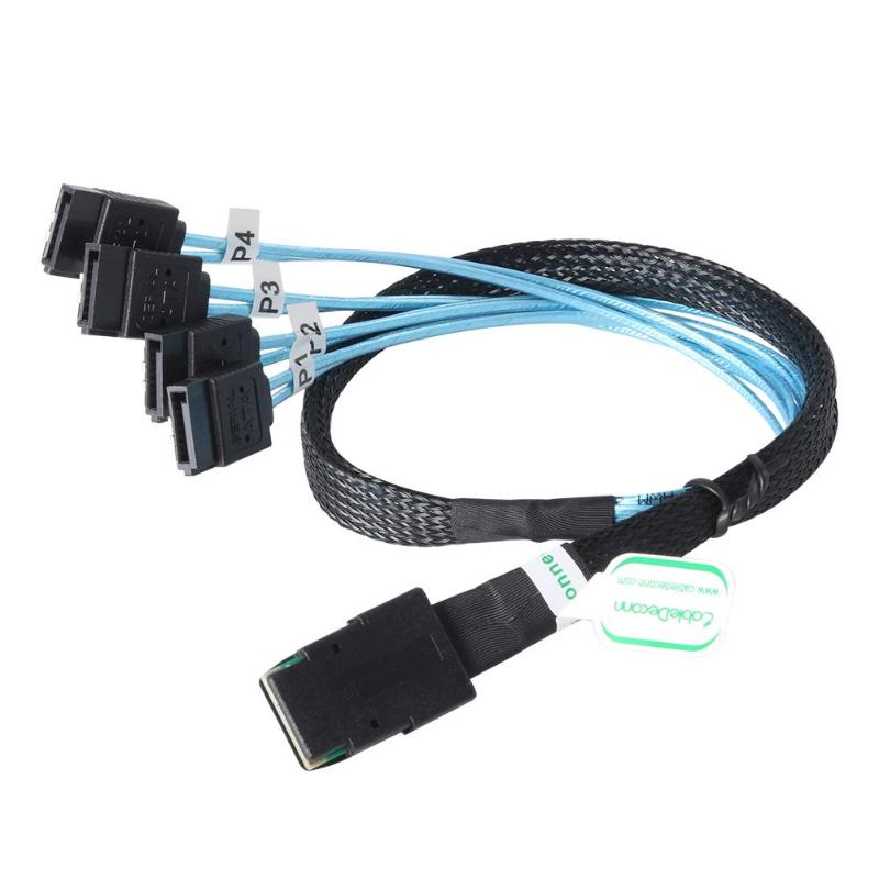 Data connection line SMA Server Mnin 36p sff 8087 to sata7p Data connection