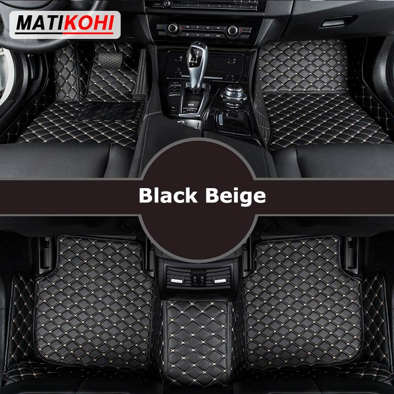AOTI9 MATIKOHI Custom Car Floor Mats For Hyundai Grandeur Azera Auto Carpets Foot Coche Accessorie