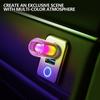 Car Retro 5V LED Bulbs Incandescent Atmosphere Ornament Light Universal USB LED Candle style Rainbow Color Atmosphere Lamp