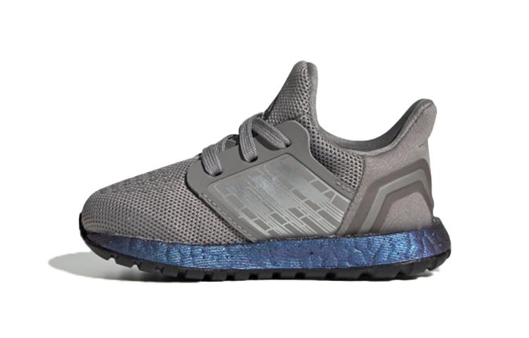 Adidas Ultra Boost Breathable Low top Toddler Shoes Gray Blue Infant And Toddler EG4812