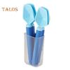 4Pcs Food Sealing Clips Dual Purpose Food Preservation Multicolor Reliable Measuring Scoops with Storage Box Home Improvement