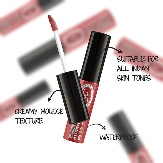 FASHION COLOUR Silky Smooth Soft Lip Mousse | Waterproof | Last More Than 8 Hrs | Rich Color Payoff With Weightless | 5ml | Toast Tea