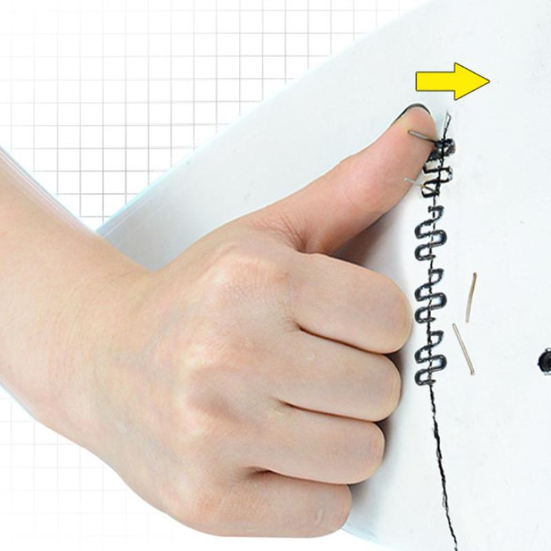 Ремонт бампера Скобы для степлера 0,6 мм 0,8 мм Нержавеющая сталь Волнистая сварочная проволока для аппарата для сварки пластика Паяльные инструменты