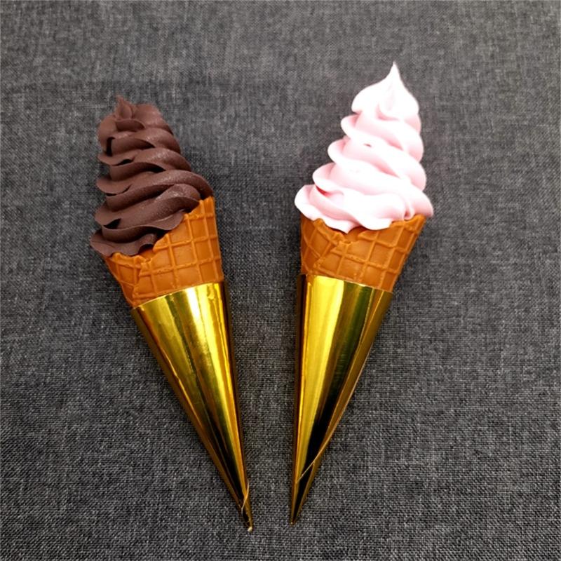 Artificial Ice Cream Model for Photography Props, Fake Ice Cream Model , Plastic Ice Cream Model for Shop Display